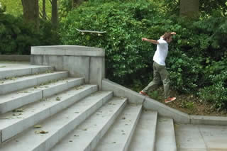 Nice trick!  ....but was it good planning?